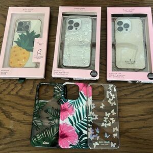 Lot of 6 Phone Cases for iPhone 13 Pro